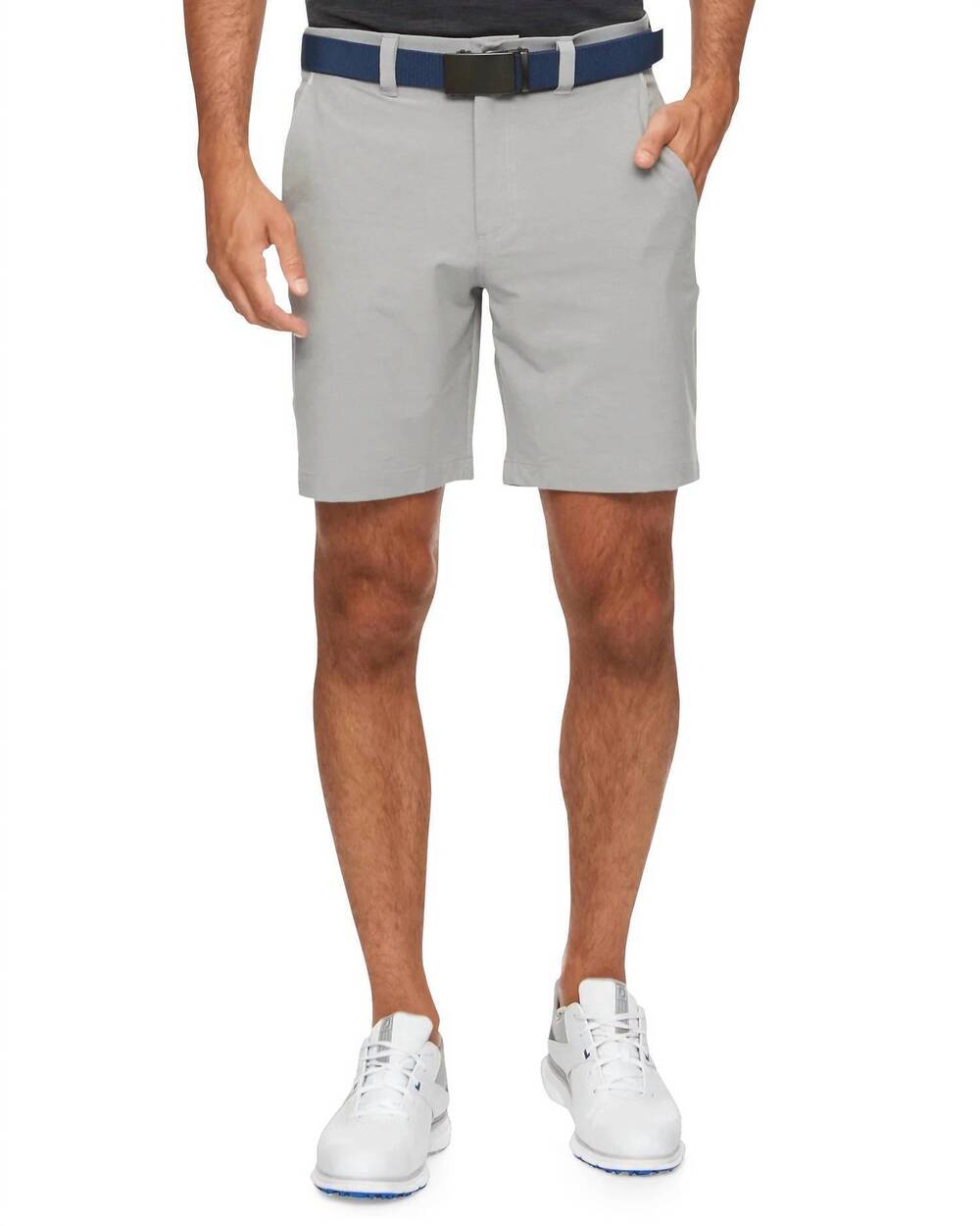 NEW FLAGS & ANTHEM chase performance shorts in grey